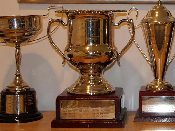 OPTC club championship trophies